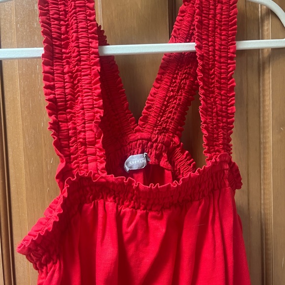 EVERLANE Smocked Linen Sundress - Picture 4 of 7